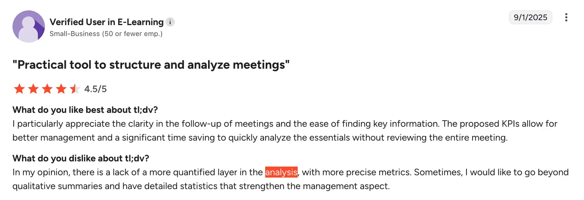 tl;dv multi-meeting conversational intelligence dashboard